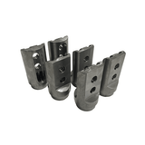 SET of 6 Polaris RZR 1000 Weld in roll cage bungs / connectors