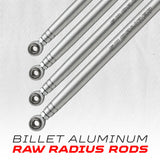 RZR Turbo S CNC Billet Radius Rods