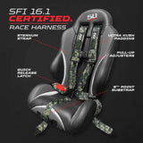 SFI Approved 2" and 3" 5 point Harness, Racing Harness