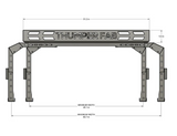 Adjustable UTV Bed Rack