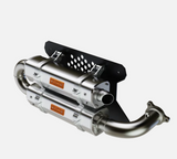 Polaris RZR XP Turbo Dual Q APX Exhaust - By RJWC Powersports