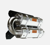 Polaris RZR XP Turbo Dual Q APX Exhaust - By RJWC Powersports