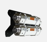 Polaris RZR XP 1000 N/A Dual APX Exhaust (2015 - 2023) - BY RJWC