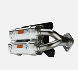 Polaris RZR XP 1000 N/A Dual APX Exhaust (2015 - 2023) - BY RJWC