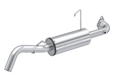 MBRP 5" Single Slip-On Muffler Assembly, 2018-2026 Polaris Ranger XP/Crew/Crew XP 1000, Performance Series