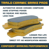 Honda Gold Wing 2001-2017 Ceramic Brake Pad Full Vehicle Set