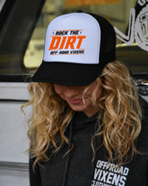 Rock the Dirt Foam Trucker Hat