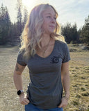 Backroads & Bad Decisions V Neck Tee