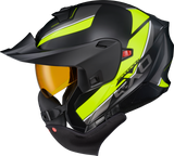 Scorpion EXO-GT930 Modulus Snow Helmet - Electric Shield - HI-VIS