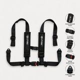 Commander Max Front Bench Seat With Harnesses (2021+)
