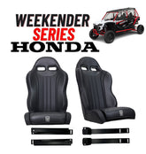 "Weekender" Series Pair of Front Suspension Bucket Seats Honda Talon 4 Only (2019+)