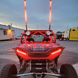 Pro Series LED Light Whips with Bluetooth & Remote - R1 Industries