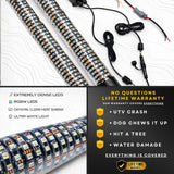 Pro Series LED Light Whips with Bluetooth & Remote - R1 Industries