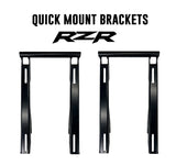 RZR PRO (XP, Pro S, Turbo R, Pro R) 2 and 4 Seater "Weekender" Suspension Bucket Seats W/ Quick Mount Bracket (2020-2026)