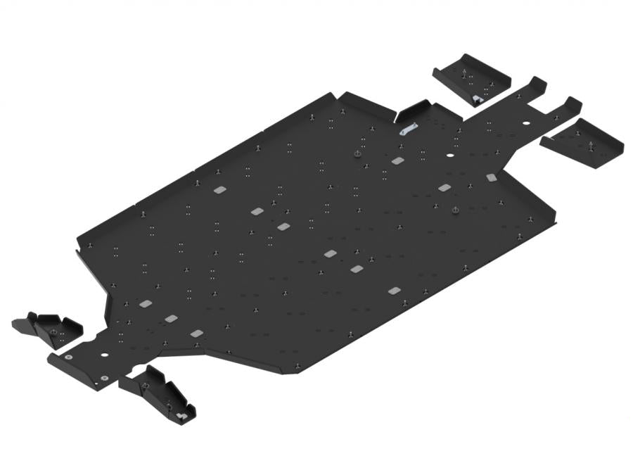 Skid plate full set (plastic) CFMOTO U10 PRO XL (2025+) - IRON BALTIC
