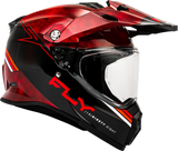 FLY RACING TREKKER KRYPTEK CONCEAL HELMET RED/BLACK