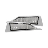 RZR XP Turbo Laser Cut Steel Side Intake Grilles