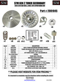 Polaris Sportsman 800 Billet STM Secondary Clutch 05'-14' - STM Powersports