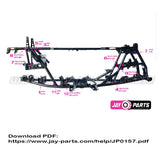 JAY PARTS FRAME SUPPORT KIT POLARIS SPORTSMAN SCRAMBLER 850 1000 - JP0157