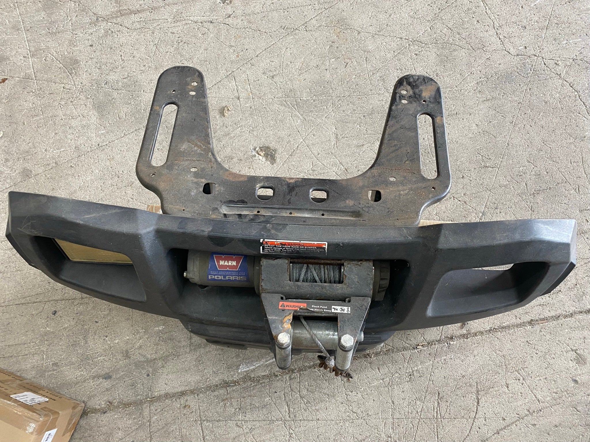 Polaris Bumper W/Winch