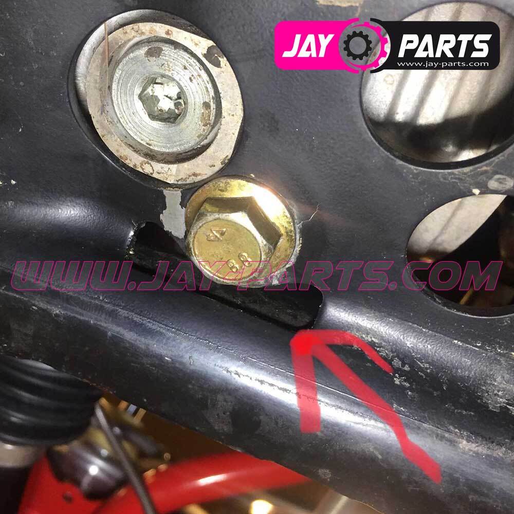 JAY PARTS FRONT DIFFERENTIAL STAINLESS STEEL PLATE POLARIS SCRAMBLER SPORTSMAN 1000 S 55" - JP0188