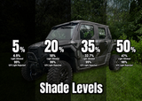 Polaris Xpedition XP & ADV 2 & 4 Door Pre-Cut Ceramic Window Tint | Side Windows