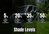 Kawasaki Ridge 2-Door & 4-Door Pre-Cut Ceramic Window Tint | Side Windows