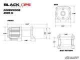 3500 LB. UTV/ATV WINCH (WITH WIRELESS REMOTE & SYNTHETIC ROPE)
