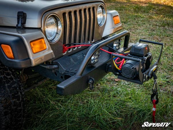 12,000 LB. WINCH (WITH WIRELESS REMOTE & SYNTHETIC ROPE)