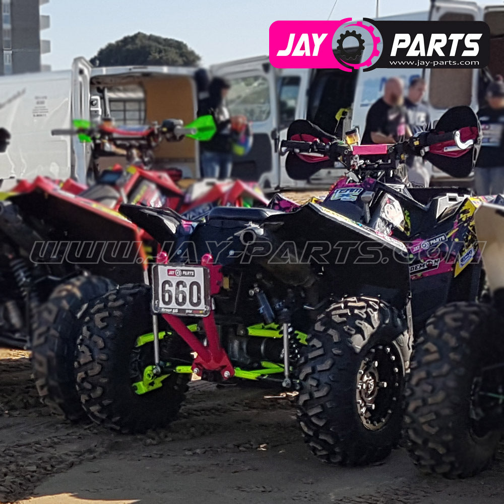 JAY PARTS POLARIS SCRAMBLER REAR BUMPER RACING