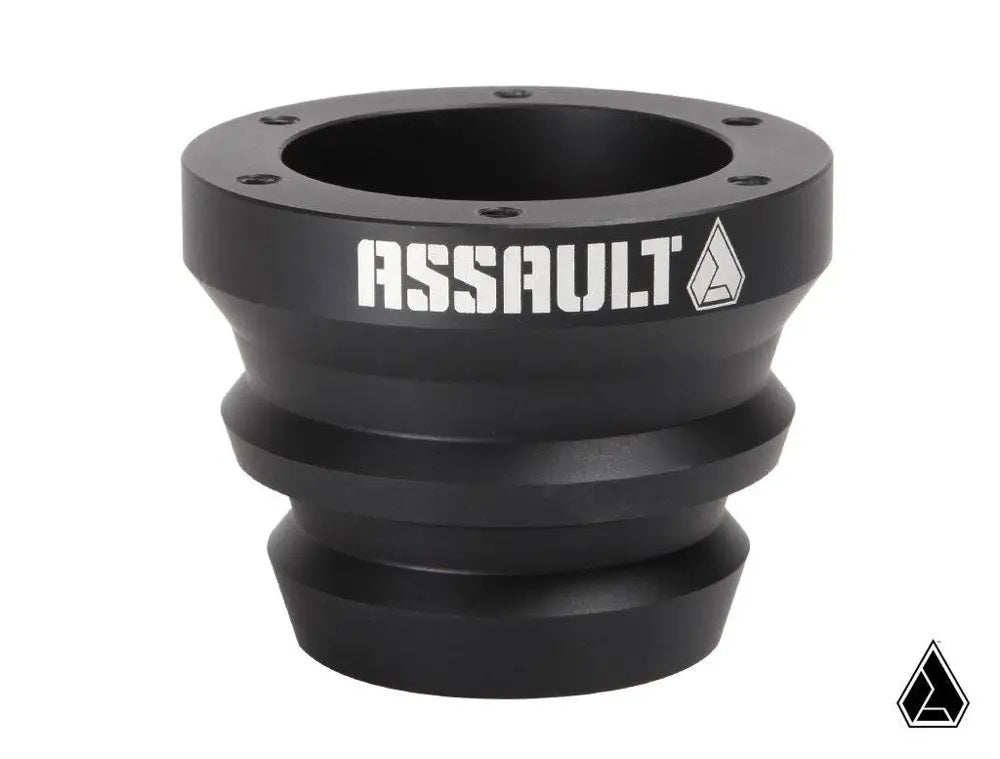 ASSAULT INDUSTRIES 350R LEATHER UTV STEERING WHEEL