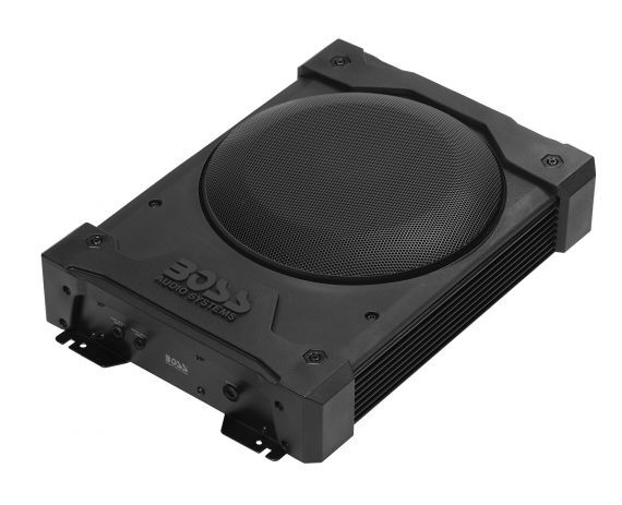 8" 800W Amplified Subwoofer System with Enclosure. (Sold Single)