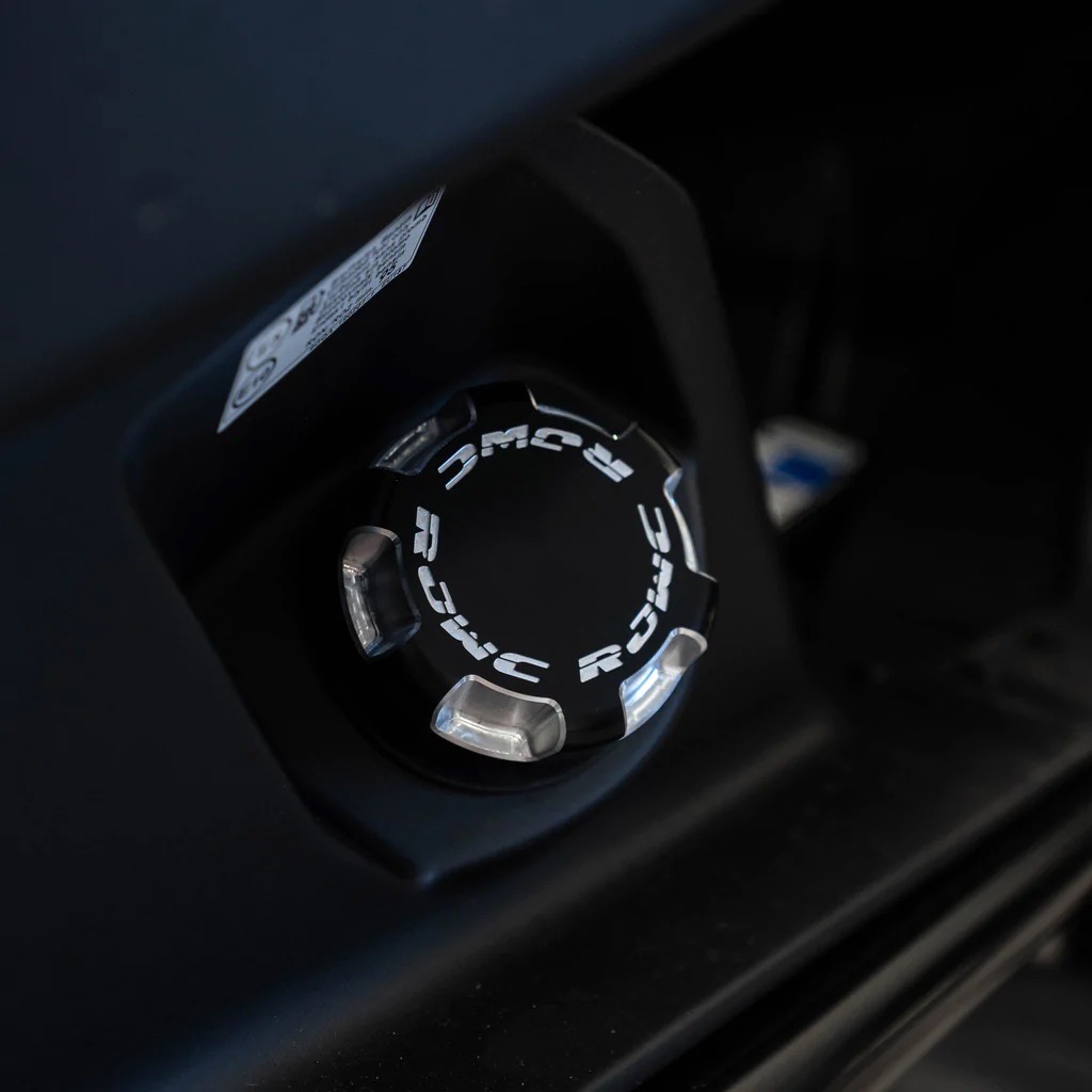 RJWC CFMOTO Segway Billet Gas Cap 2.0 (BLACK)