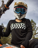 Checkered Flag Lightweight Jersey/Tech Tee