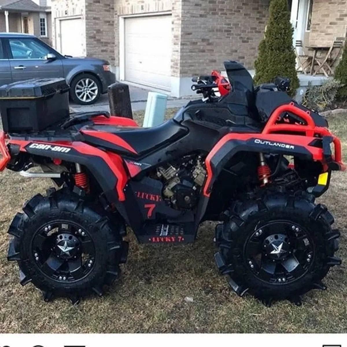 Can Am Outlander G2 Short Frame Metal Floorboards 2012 +