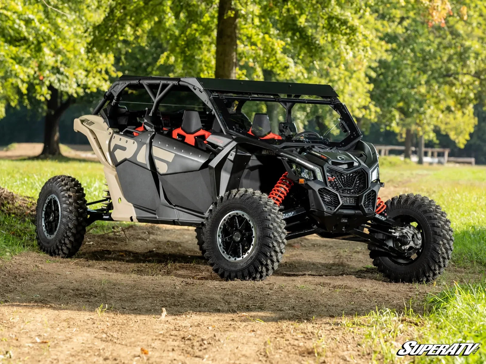 CAN-AM MAVERICK X3 MAXDRIVE POWER FLIP WINDSHIELD