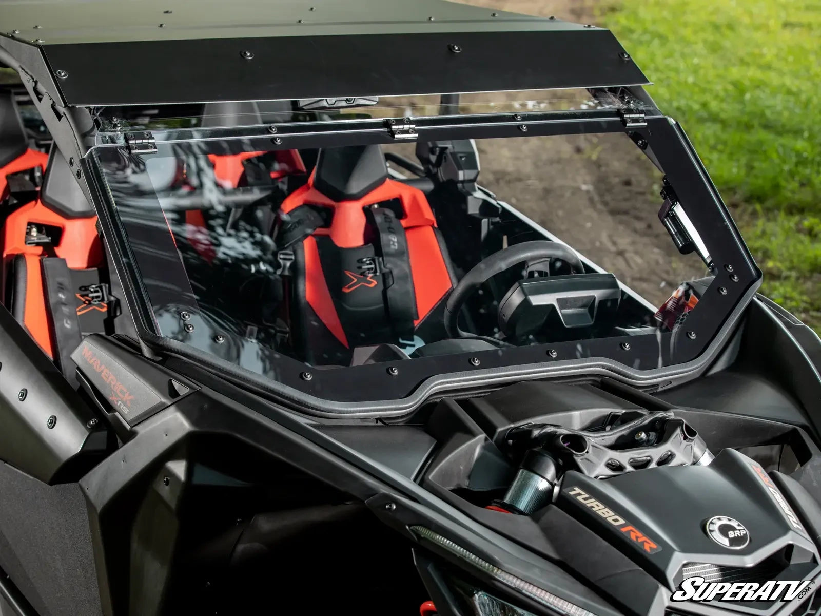 CAN-AM MAVERICK X3 MAXDRIVE POWER FLIP WINDSHIELD