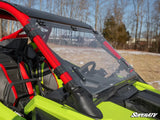 SuperATV Polaris RZR Pro R Scratch-Resistant Flip Windshield