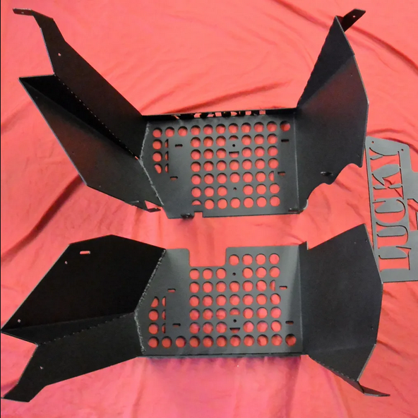 Polaris Scrambler 850 1000 Metal Floorboards