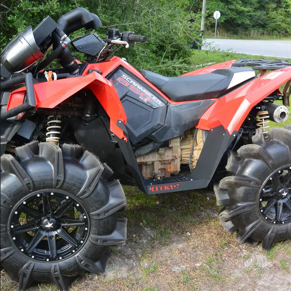 Polaris Scrambler 850 1000 Metal Floorboards