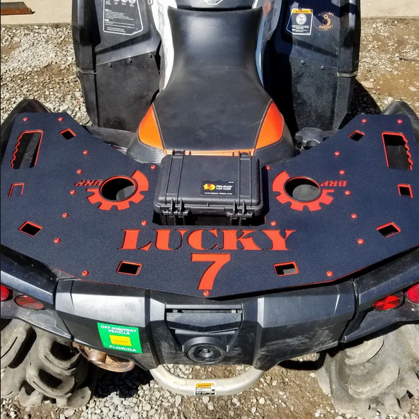 Lucky 7 Can-Am Outlander & Max Gen 2 Rear Rack w/ Storage Case - 570 650 800 1000