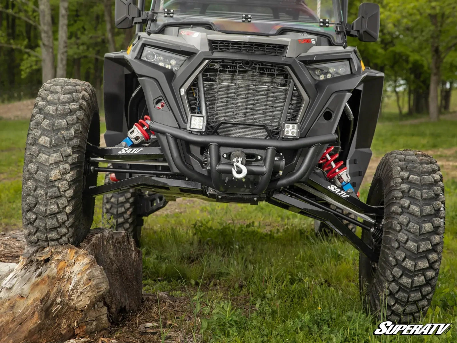 Polaris RZR XP Turbo S Winch-Ready Front Bumper - SATV