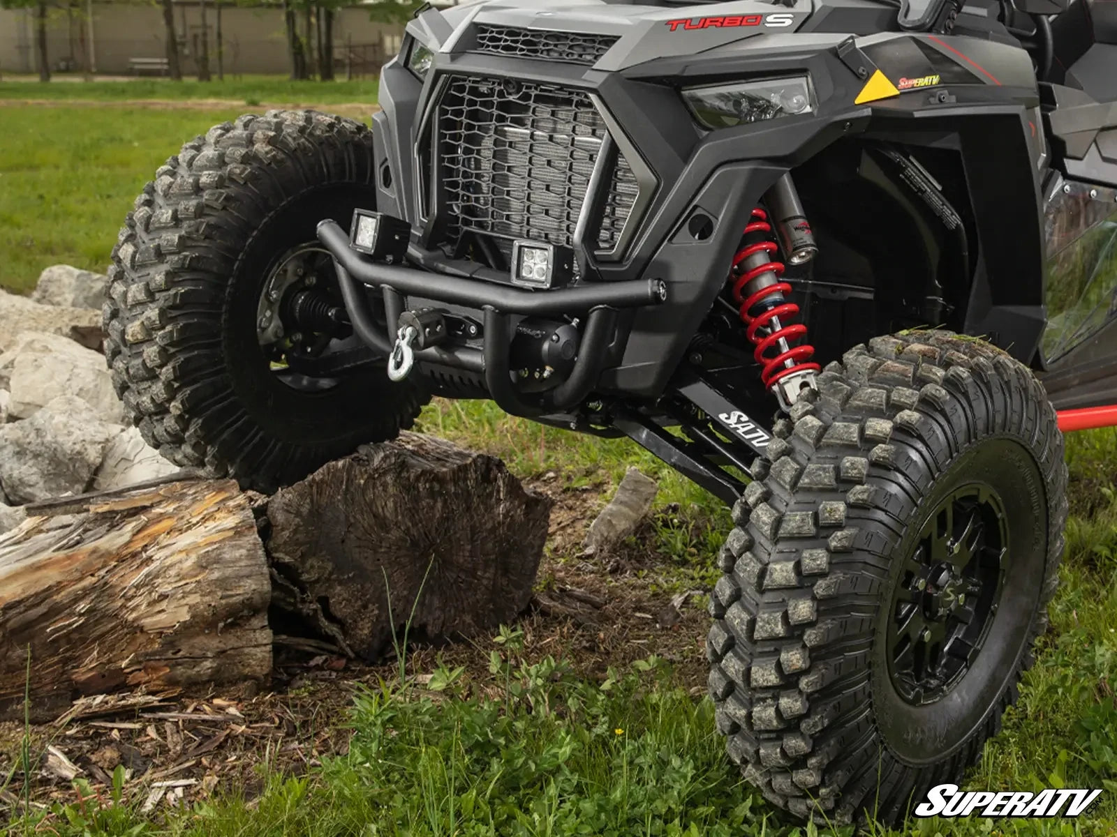 Polaris RZR XP Turbo S Winch-Ready Front Bumper - SATV