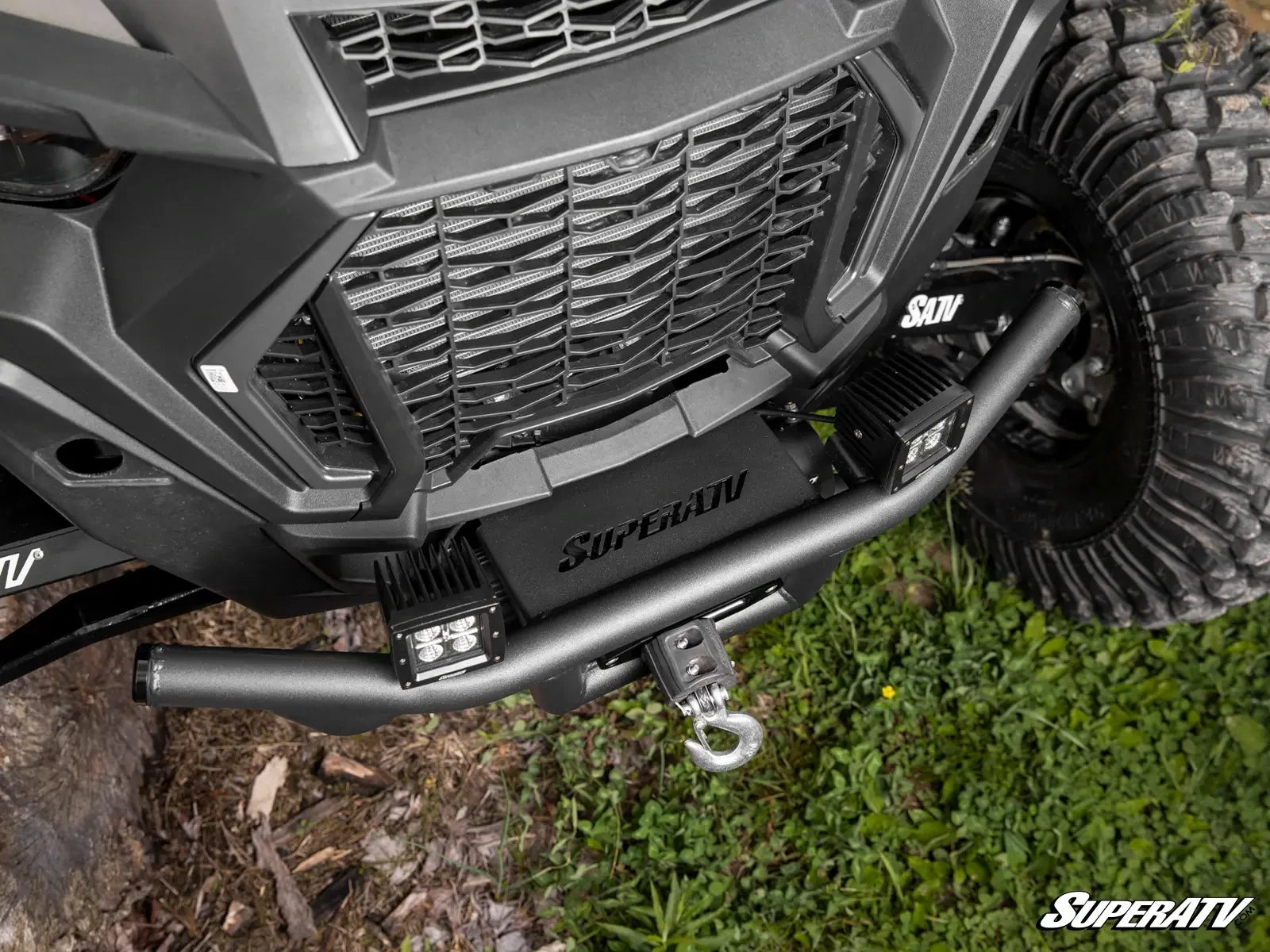 Polaris RZR XP Turbo S Winch-Ready Front Bumper - SATV