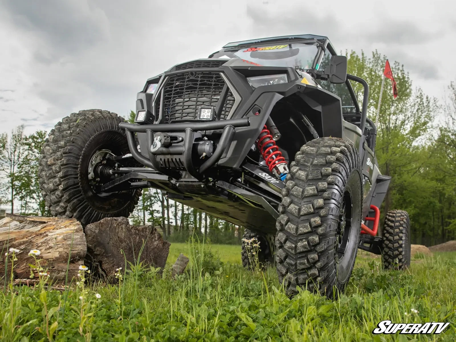 Polaris RZR XP Turbo S Winch-Ready Front Bumper - SATV