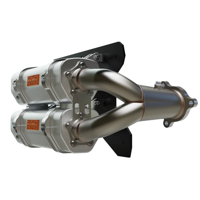Polaris RZR XP Turbo Dual APX Exhaust