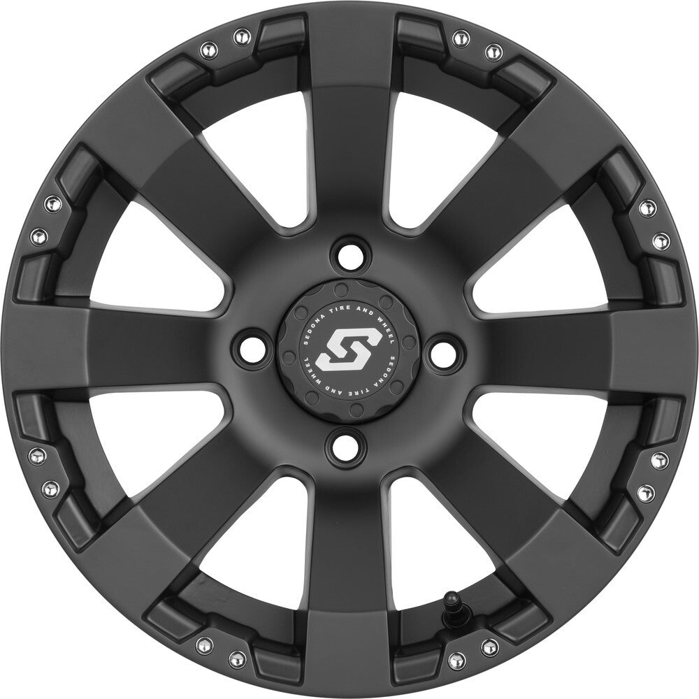 SEDONA SPYDER WHEEL 14X7 4/156 4+3 (+5MM) BLACK