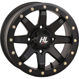 High Lifter HL9 Beadlock - Front/Rear - Matte Black - 14x7 - 4/156 - 5+2 (+30 mm)