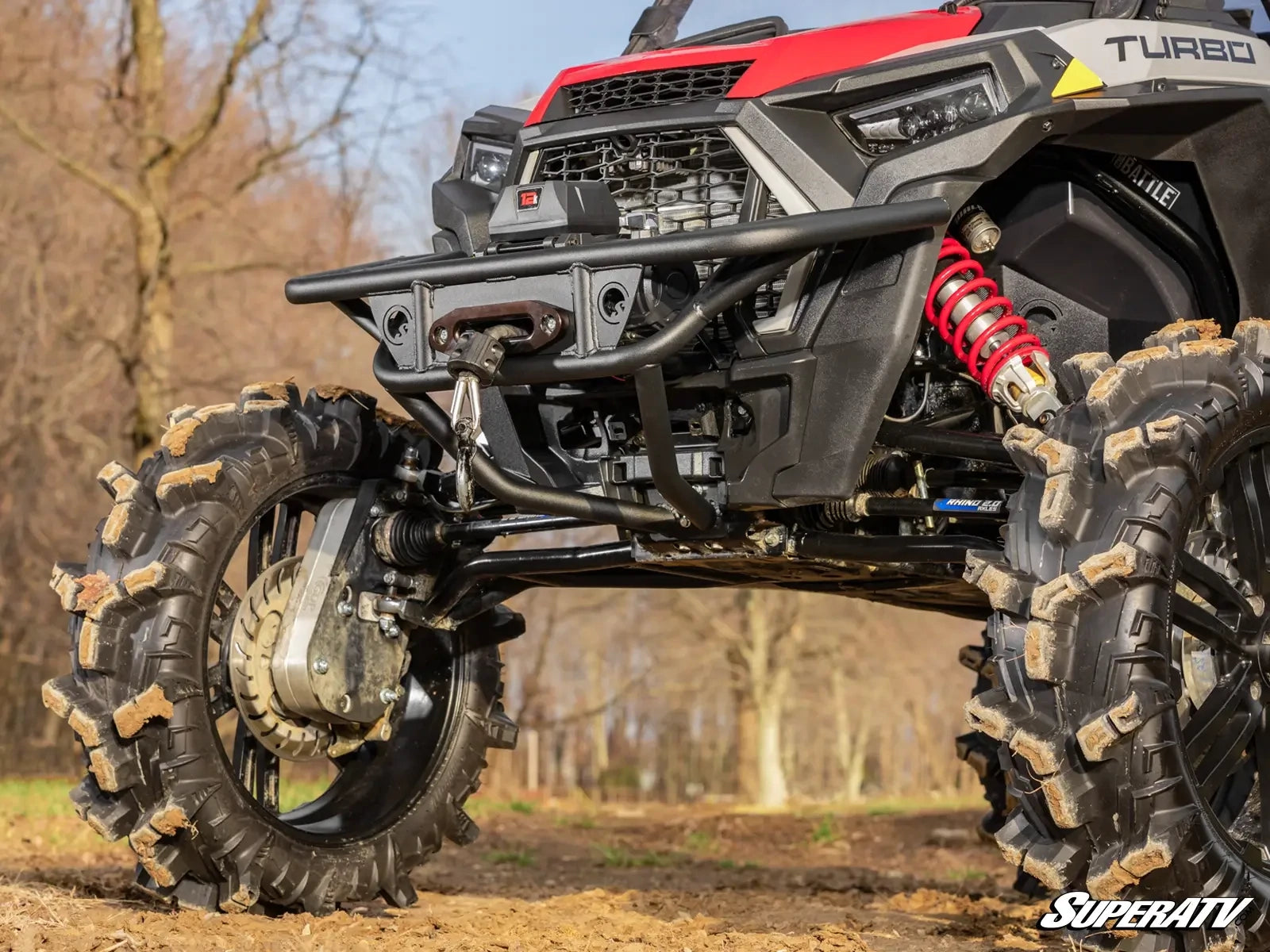 POLARIS RZR XP TURBO WINCH-READY FRONT BOUNTY BUMPER