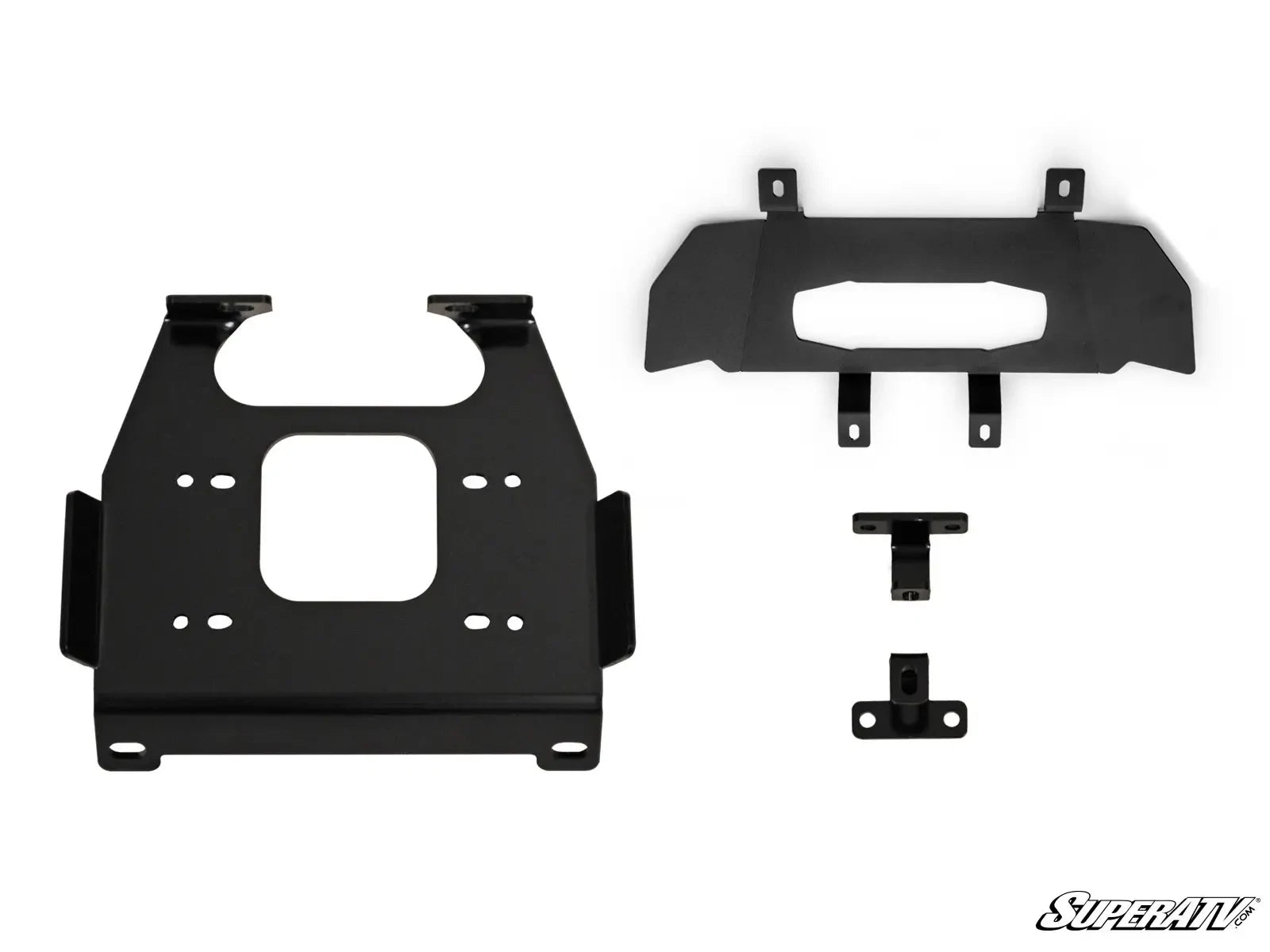 POLARIS RZR TRAIL / TRAIL S WINCH MOUNTING PLATE - SUPERATV